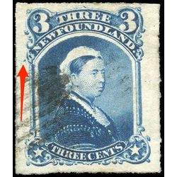 newfoundland stamp 39 queen victoria 3 1877 u vf 005