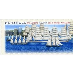 canada stamp 1864 tall ships denomination at left 46 2000