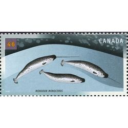 canada stamp 1868 narwal monodon monoceros 46 2000