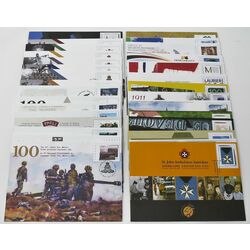 30 different commemorative envelopes