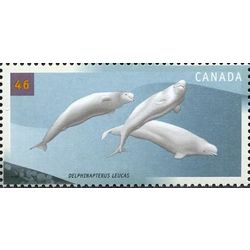 canada stamp 1871 beluga whale delphinapterus leucas 46 2000