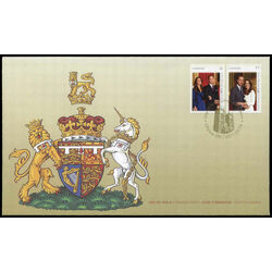 canada stamp 2466 catherine middleton and prince william 2011 fdc 001