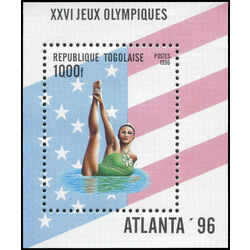 togo stamp 1701 atlanta xxvi olym games 96 1996