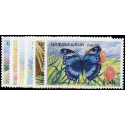 benin stamp butt butterflies 2001