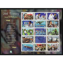marshall islands stamp 726a o events of the 20th century 2000