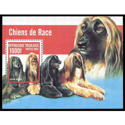 togo stamp 1911g purebred dogs 1999