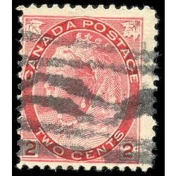 canada stamp 77a queen victoria 2 1899 u vg 004