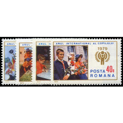 romania stamp 2834 7 international year of the child 1979