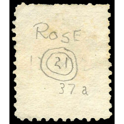 canada stamp 37a queen victoria 3 1870 u vg 012
