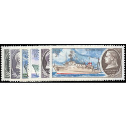 russia stamp 4881 6 ships 1980