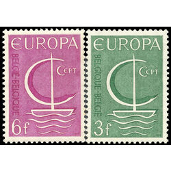belgium stamp 675 6 europa 1966