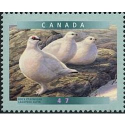 canada stamp 1888 rock ptarmigan 47 2001