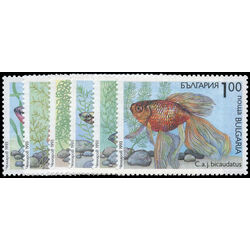 bulgaria stamp 3766 71 fish 1993