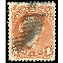 canada stamp 22ii queen victoria 1 1868 u vf 006