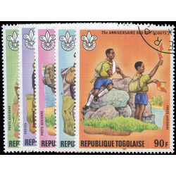 togo stamp 1131 c464 7 scouting year 1982