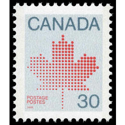 canada stamp 923b maple leaf 30 1982