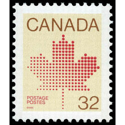 canada stamp 924 maple leaf 32 1983