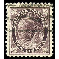 canada stamp 73xx queen victoria 10 1897