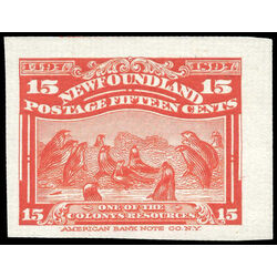 newfoundland stamp 70p seals 15 1897