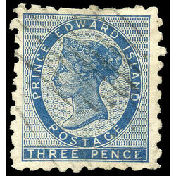 prince edward island stamp 2 queen victoria 3d 1861 u vf 006