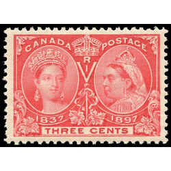 canada stamp 53i queen victoria diamond jubilee 3 1897