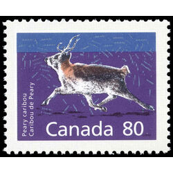 canada stamp 1180c peary caribou perf 14 4 x 13 8 80 1990