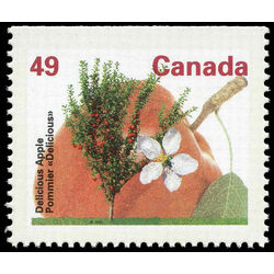 canada stamp 1364a delicious apple 49 1992