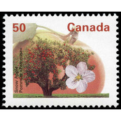 canada stamp 1365i snow apple 50 1995