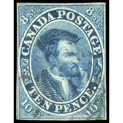 canada stamp 7 jacques cartier 10d 1855 u f 016