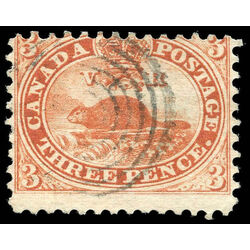 canada stamp 12 beaver 3d 1859 u f 009