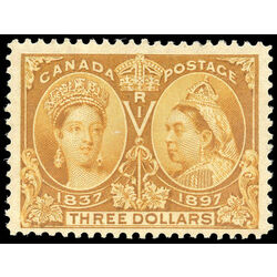 canada stamp 63 queen victoria diamond jubilee 3 1897 M F VF 016