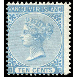 british columbia vancouver island stamp 6 queen victoria 10 1865 m vgog 009