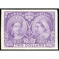canada stamp 62p queen victoria diamond jubilee 2 1897 M VF 001
