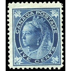 canada stamp 70 queen victoria 5 1897 m f dots 012