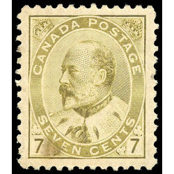 canada stamp 92 edward vii 7 1903 m vf 012