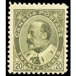 canada stamp 94 edward vii 20 1904 m f 010