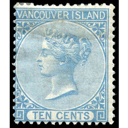british columbia vancouver island stamp 6 queen victoria 10 1865 m fog 011
