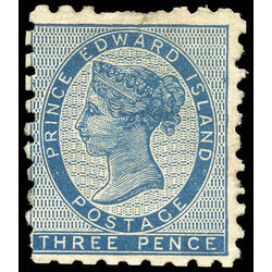 prince edward island stamp 2 queen victoria 3d 1861 m fog 007