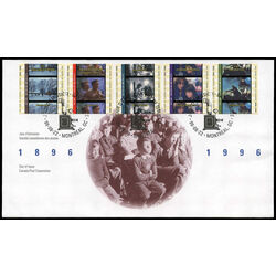 canada stamp 1616 cinema in canada 1996 FDC