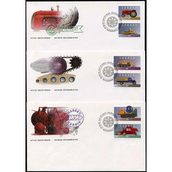 canada stamp 1552 historic land vehicles 3 1995 FDC
