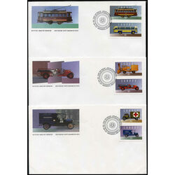 canada stamp 1527 historic public service vehicles 2 3 62 1994 FDC