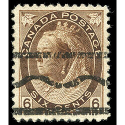 canada stamp 80xx queen victoria 6 1898