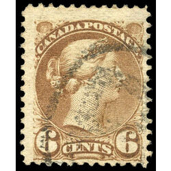canada stamp 39 queen victoria 6 1872 u f 012