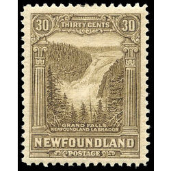 newfoundland stamp 159 grand falls 30 1928