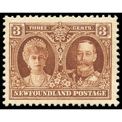 newfoundland stamp 165 king george v queen mary 3 1929