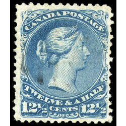 canada stamp 28a queen victoria 12 1868 u vf 003