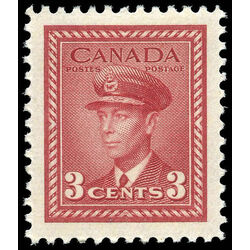 canada stamp 251 king george vi in airforce uniform 3 1942