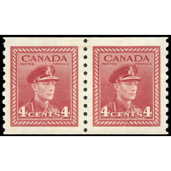 canada stamp 281pa king george vi 1948