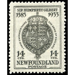 newfoundland stamp 221b england s coat of arms 14 1933