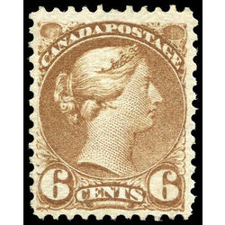 canada stamp 39 queen victoria 6 1872 m vf 013